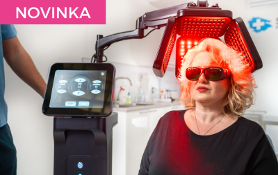 Novinka: Laserová terapie vlasů